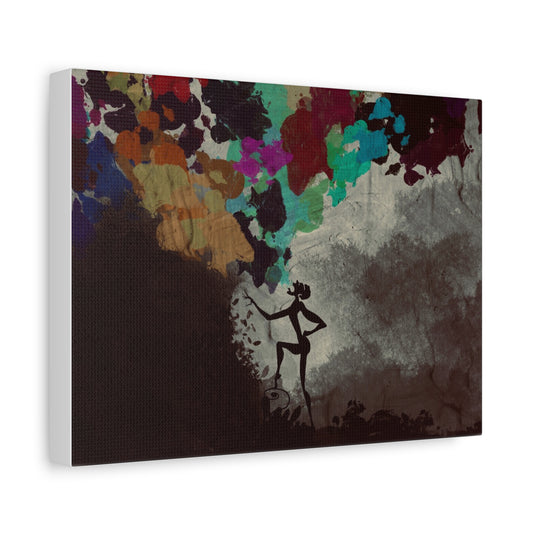Creative Soul Abstract Canvas Art - Surreal Painter & Explosion of Colors