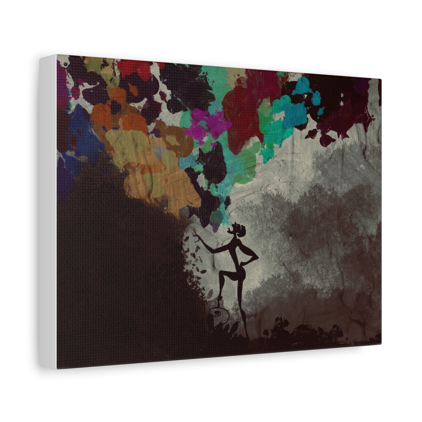 Creative Soul Abstract Canvas Art - Surreal Painter & Explosion of Colors