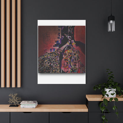 Absolution: Intricate Cubist Abstract Portrait