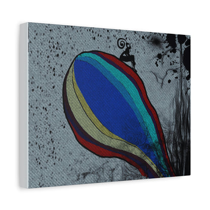 Apathy & Weakness - Surreal Abstract Matte Canvas Art