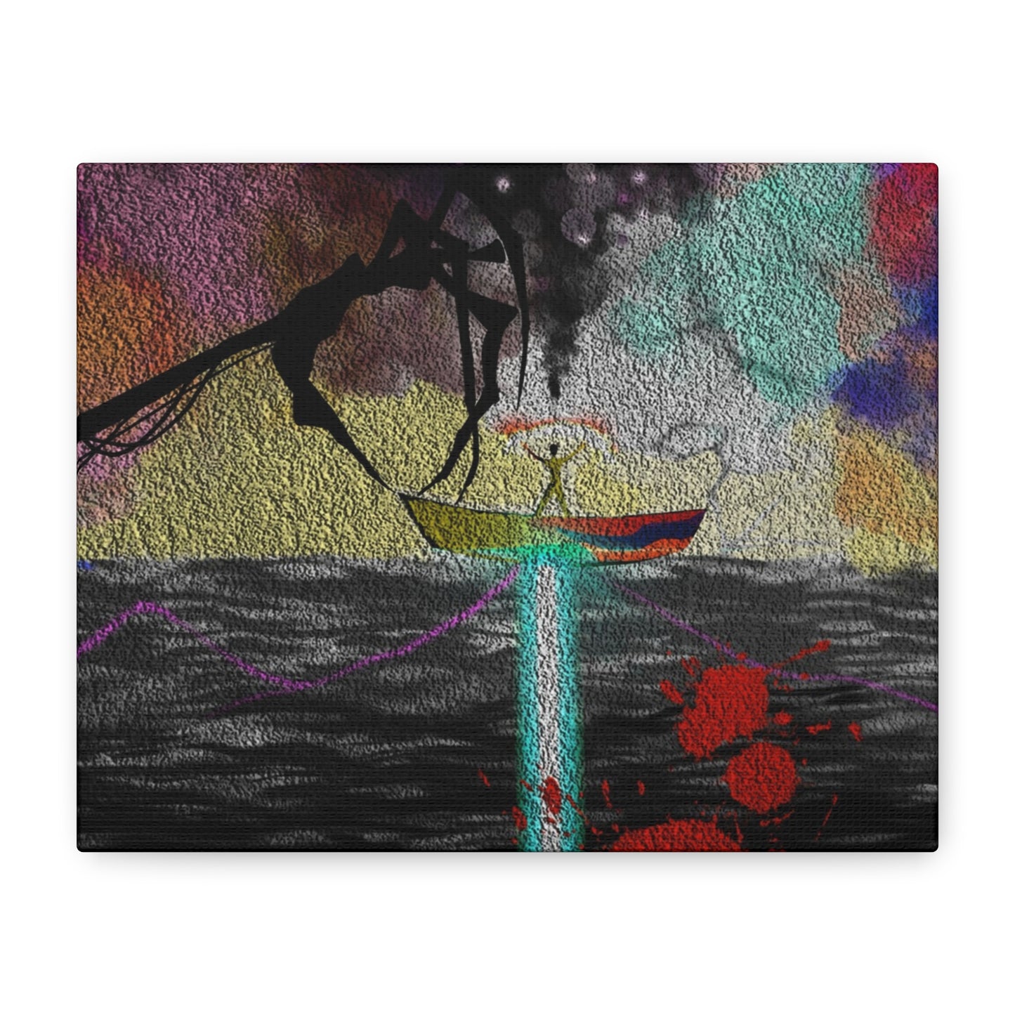 Ararat: The Cosmic Encounter Premium Stretched Canvas