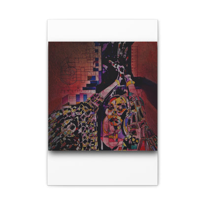 Absolution: Intricate Cubist Abstract Portrait