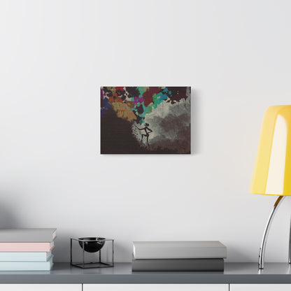 Creative Soul Abstract Canvas Art - Surreal Painter & Explosion of Colors