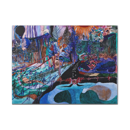 Matte Canvas, Stretched, 0.75" (Multi-Size)