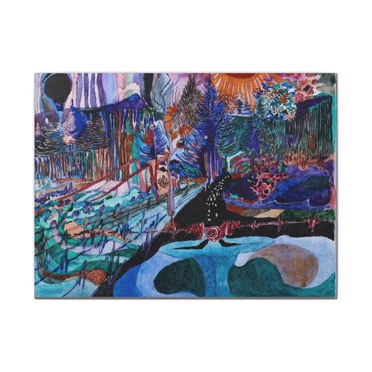 Matte Canvas, Stretched, 0.75" (Multi-Size)