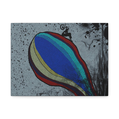 Apathy & Weakness - Surreal Abstract Matte Canvas Art