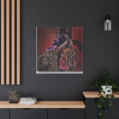 Absolution: Intricate Cubist Abstract Portrait