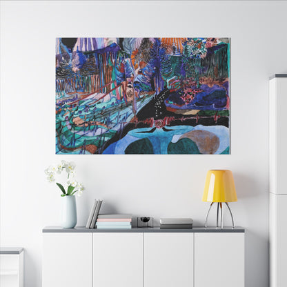 Matte Canvas, Stretched, 0.75" (Multi-Size)