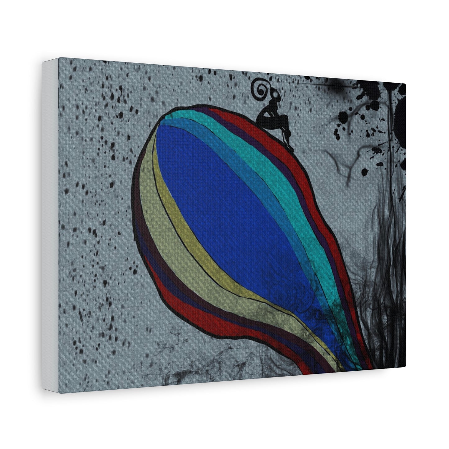 Apathy & Weakness - Surreal Abstract Matte Canvas Art