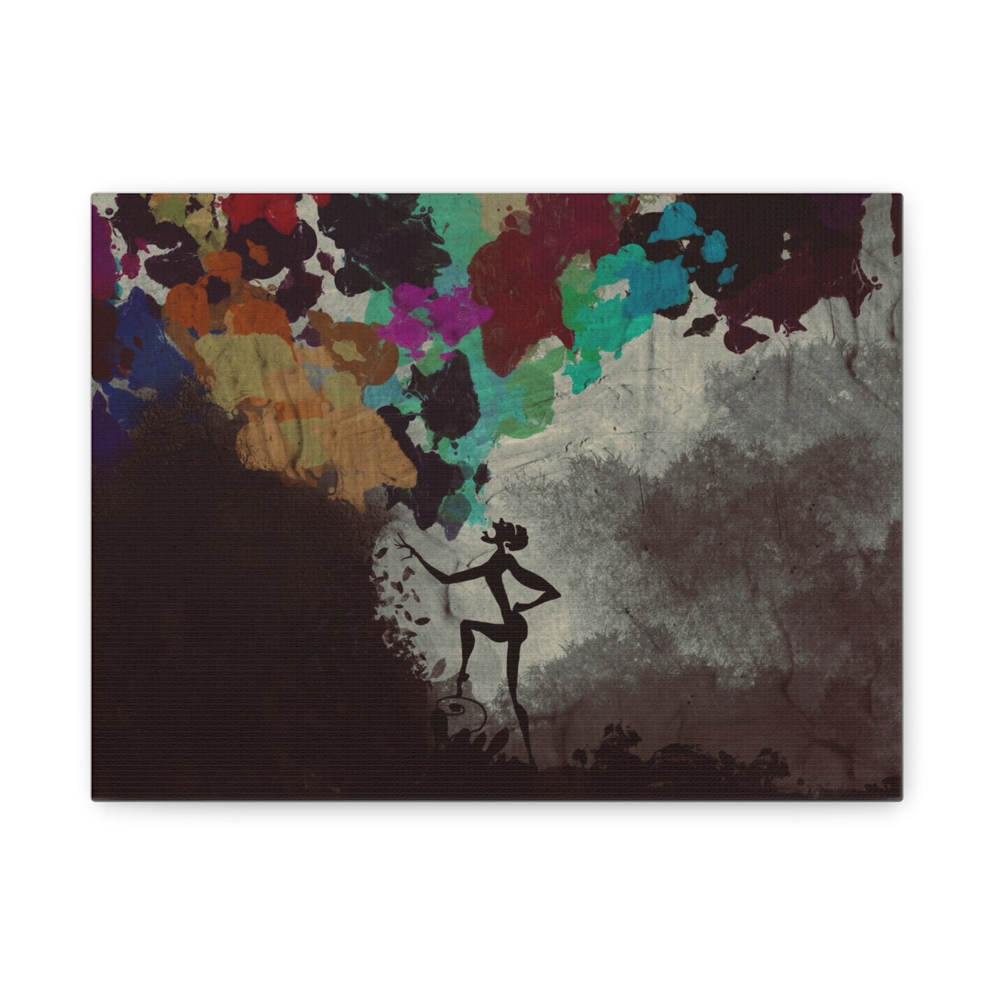 Creative Soul Abstract Canvas Art - Surreal Painter & Explosion of Colors