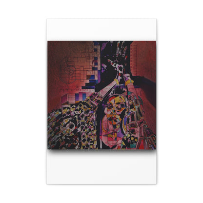 Absolution: Intricate Cubist Abstract Portrait