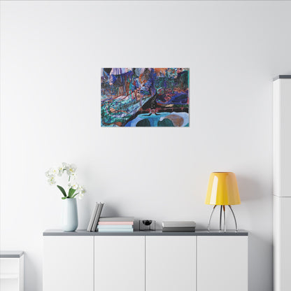 Matte Canvas, Stretched, 0.75" (Multi-Size)