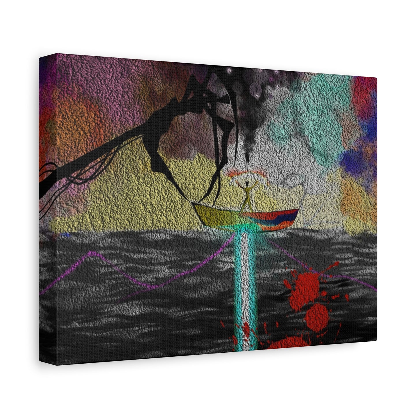 Ararat: The Cosmic Encounter Premium Stretched Canvas