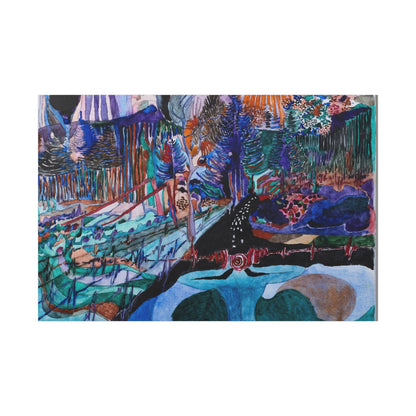 Matte Canvas, Stretched, 0.75" (Multi-Size)