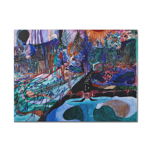 Matte Canvas, Stretched, 0.75" (Multi-Size)