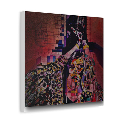 Absolution: Intricate Cubist Abstract Portrait