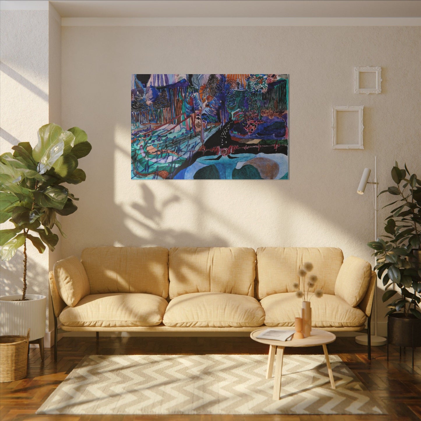 Matte Canvas, Stretched, 0.75" (Multi-Size)