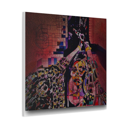 Absolution: Intricate Cubist Abstract Portrait