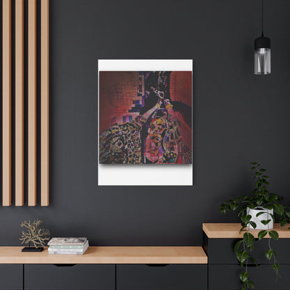 Absolution: Intricate Cubist Abstract Portrait