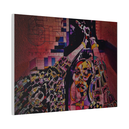 Absolution: Intricate Cubist Abstract Portrait