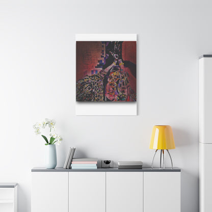 Absolution: Intricate Cubist Abstract Portrait