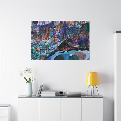 Matte Canvas, Stretched, 0.75" (Multi-Size)