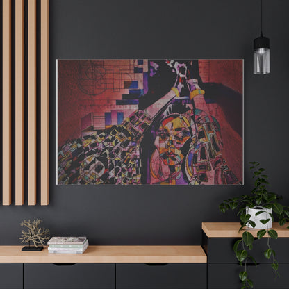 Absolution: Intricate Cubist Abstract Portrait